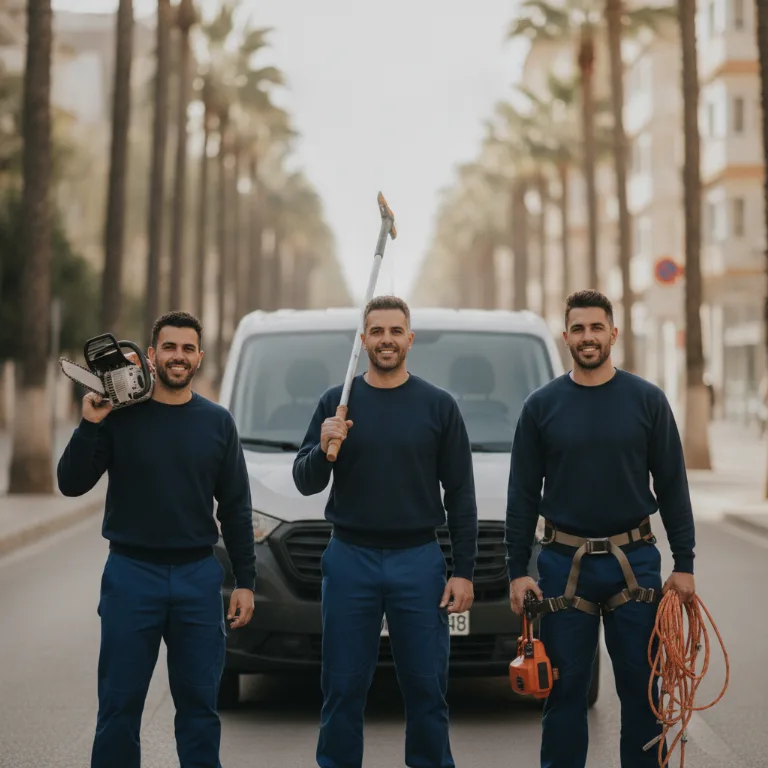 Tala de Árboles equipo en Atamaria